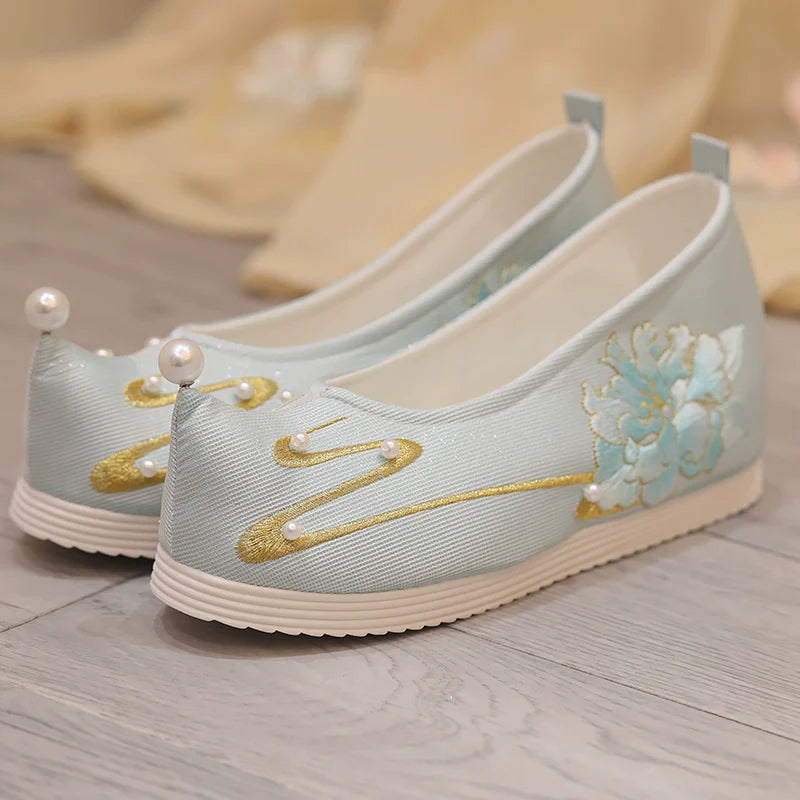 April – Embroidered Chinese Hanfu Shoes