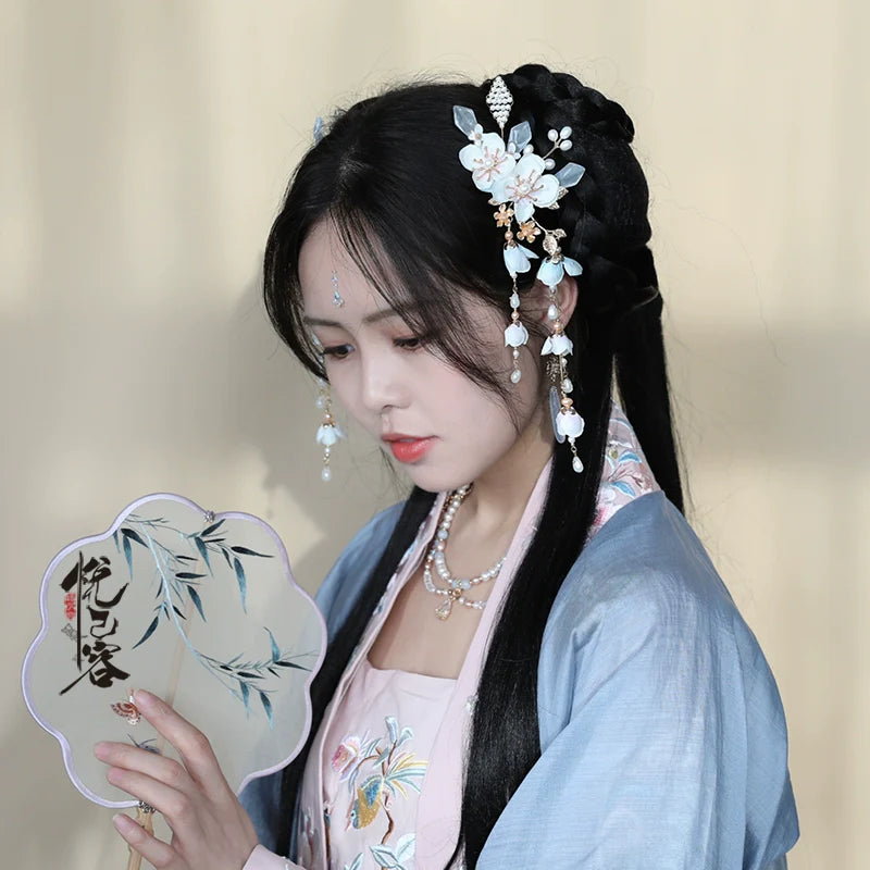 Hair Clips: Spring Cherry Blossom