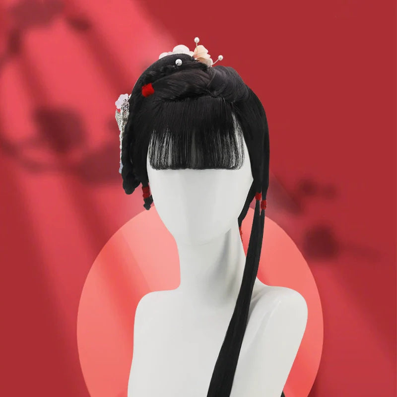 Adorned Jade - Chinese Style Hair Wig for Hanfu