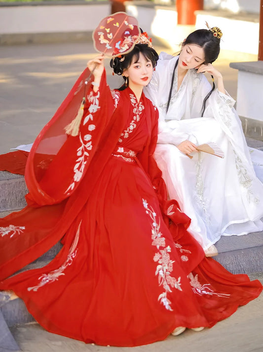 Wei Jin Wuxia Style Qiyao Ruqun - Huaxia 华夏