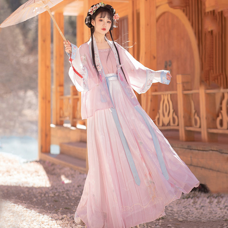 Peach Kitty 桃气喵喵 - Song Dynasty Style Qiyao Ruqun Hanfu