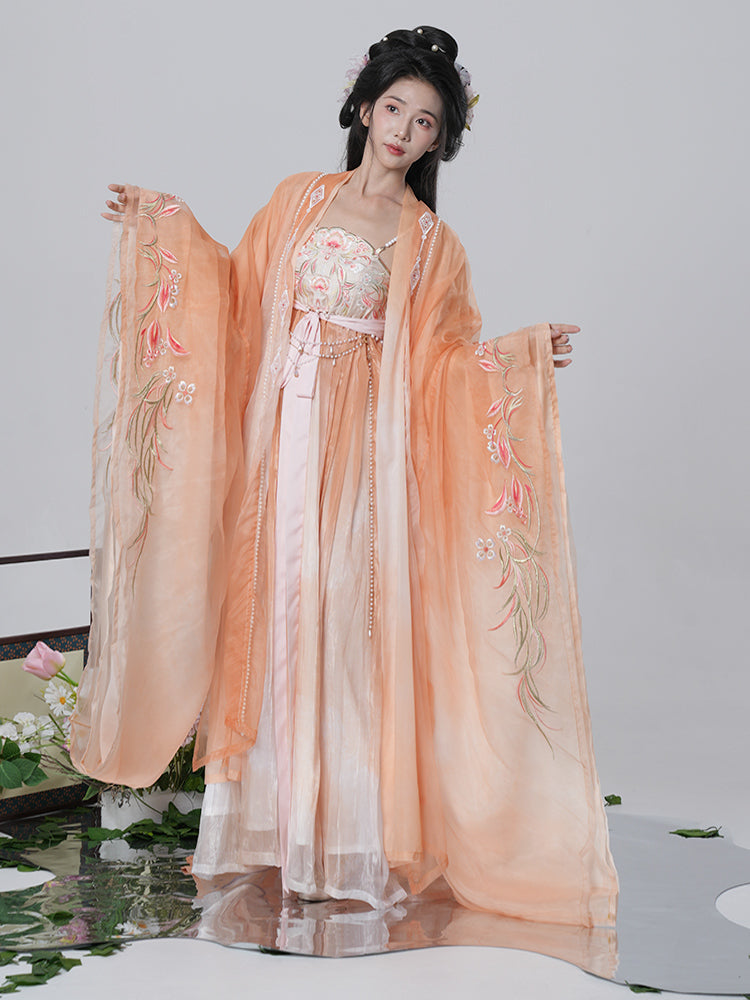 Starry Night River 如梦星河 - Tang Dynasty Style Modern Hanfu Dress Heziqun