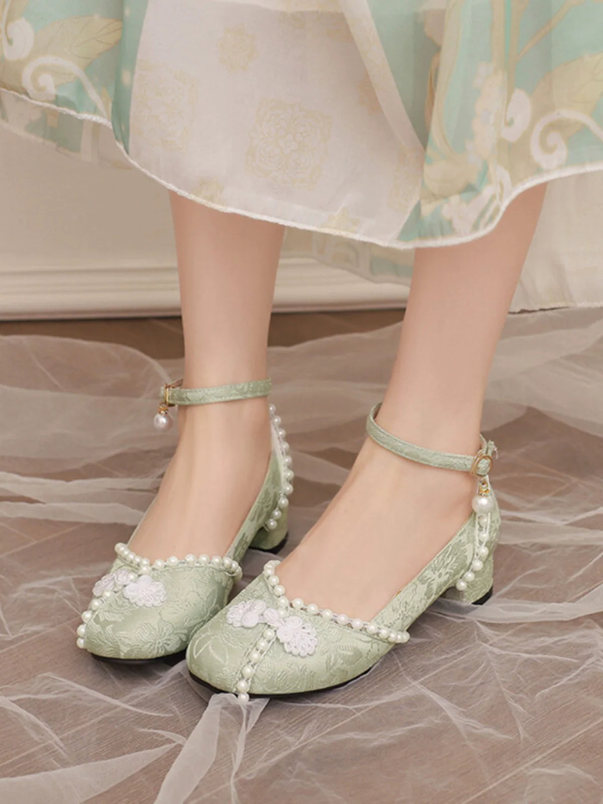 Alice - Traditional Chinese Style Heels