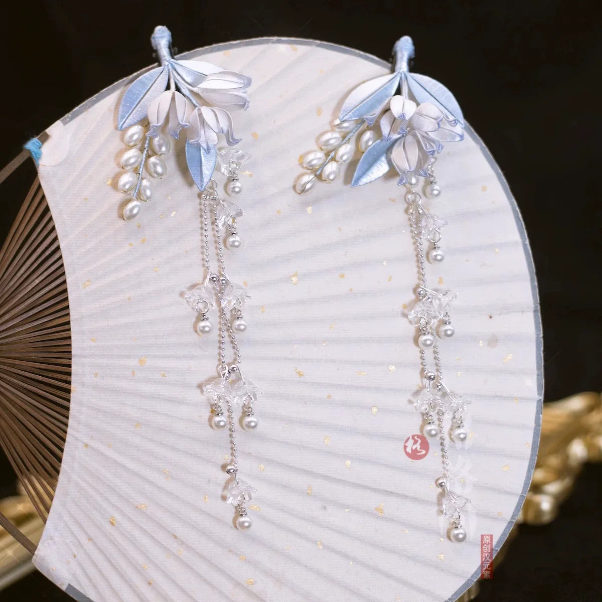Hair Clips: Lily of the Valley