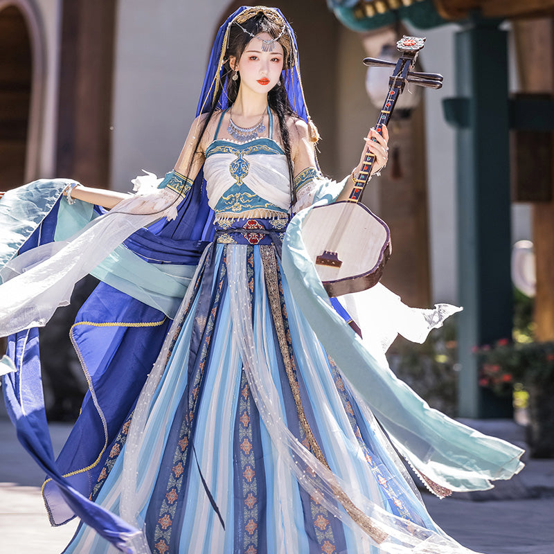 Princess Tianzhu 天竺公主 - Dunhuang Goddess Feitian Tang Dynasty Costume