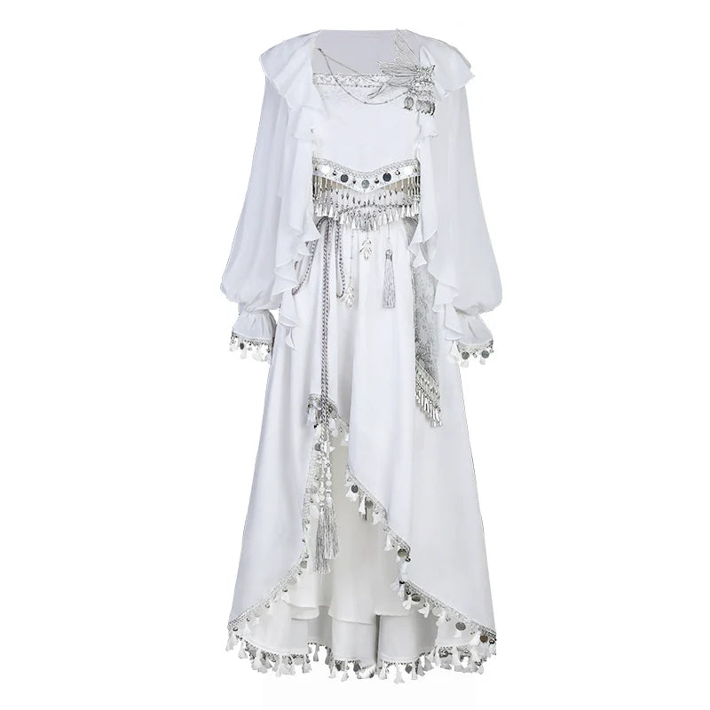 Silver - Miao Jiang Element Ethnic Costume (Preorder)