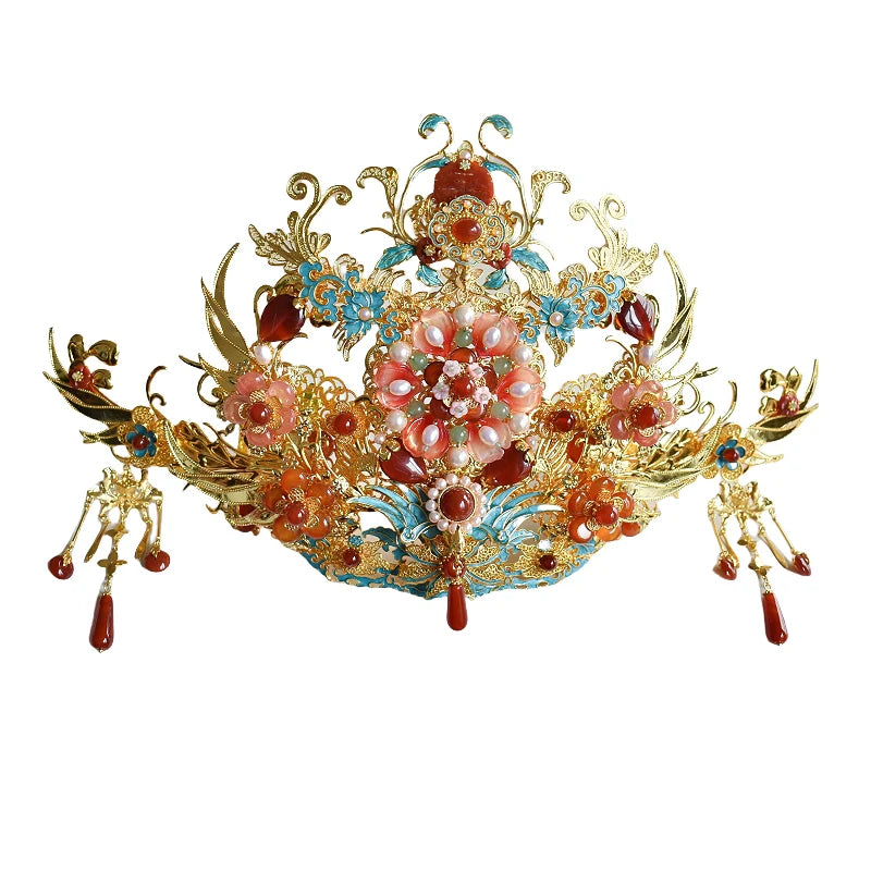 Chinese Wedding Hair Accessories: Jinfeng