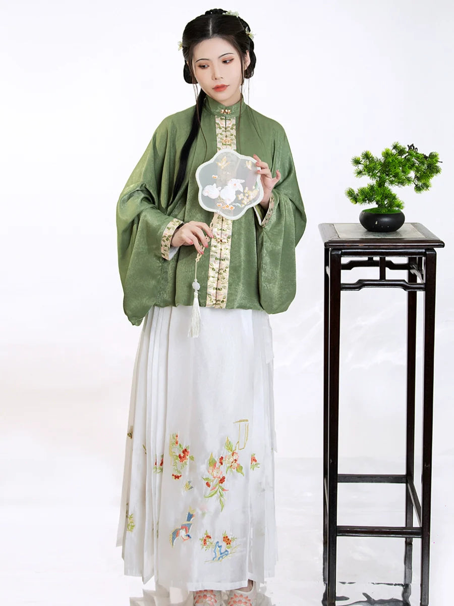 Flora - New Chinese Style Ming Dynasty Hanfu Top