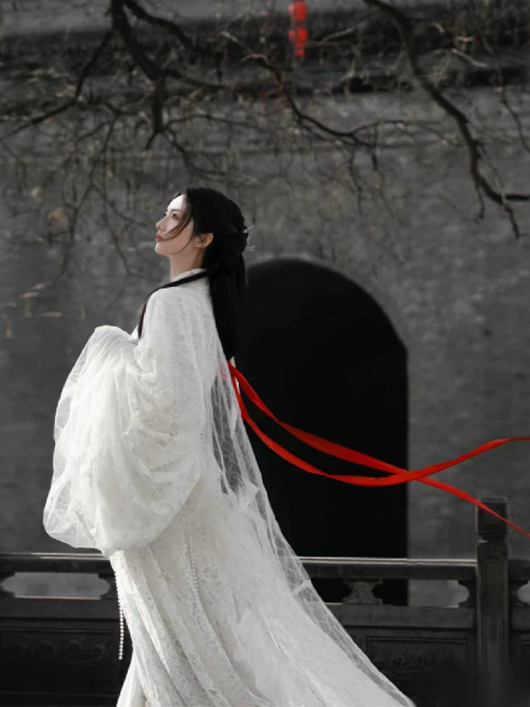 The Crane Spirit - Warring States and Han Dynasty Straight Hem Robe