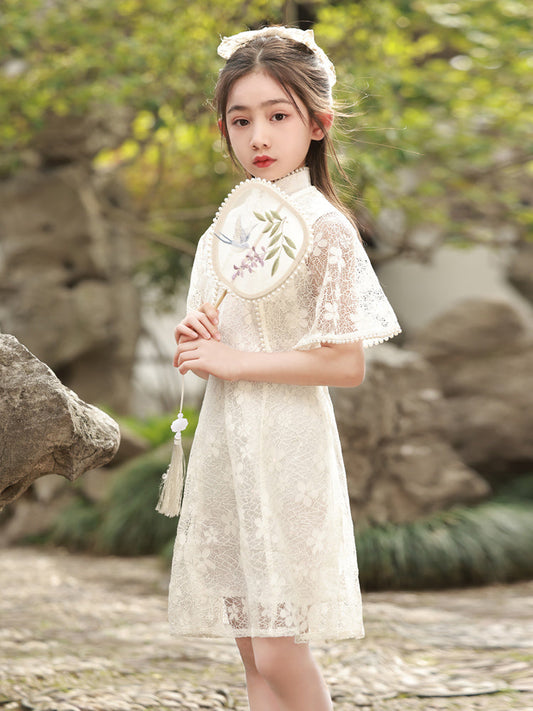 Clara - New Chinese Style Cheongsam for Girls
