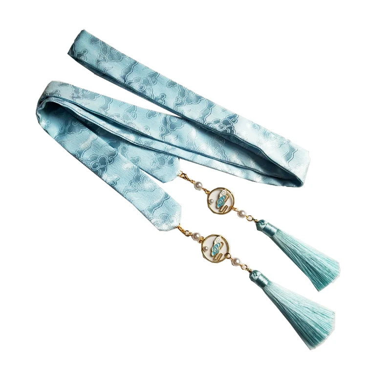 Hair Ties: Floating Clouds