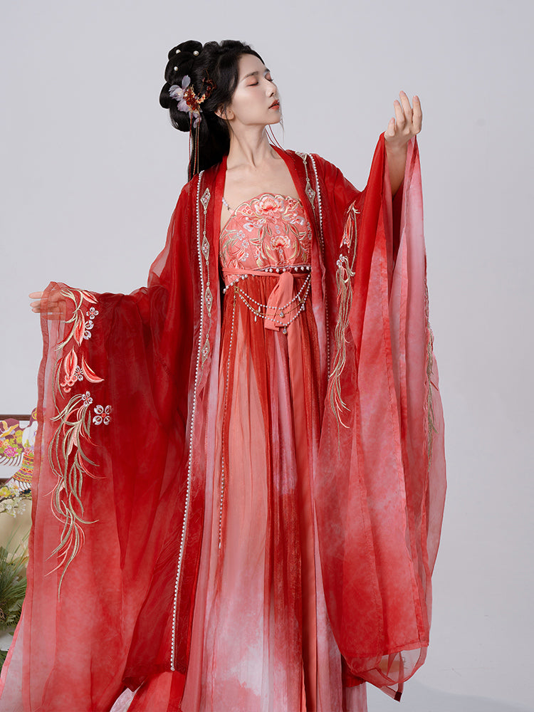 Starry Night River 如梦星河 - Tang Dynasty Style Modern Hanfu Dress Heziqun