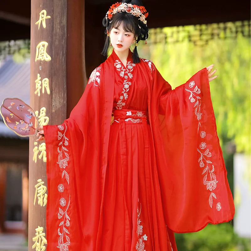 Wei Jin Wuxia Style Qiyao Ruqun - Huaxia 华夏