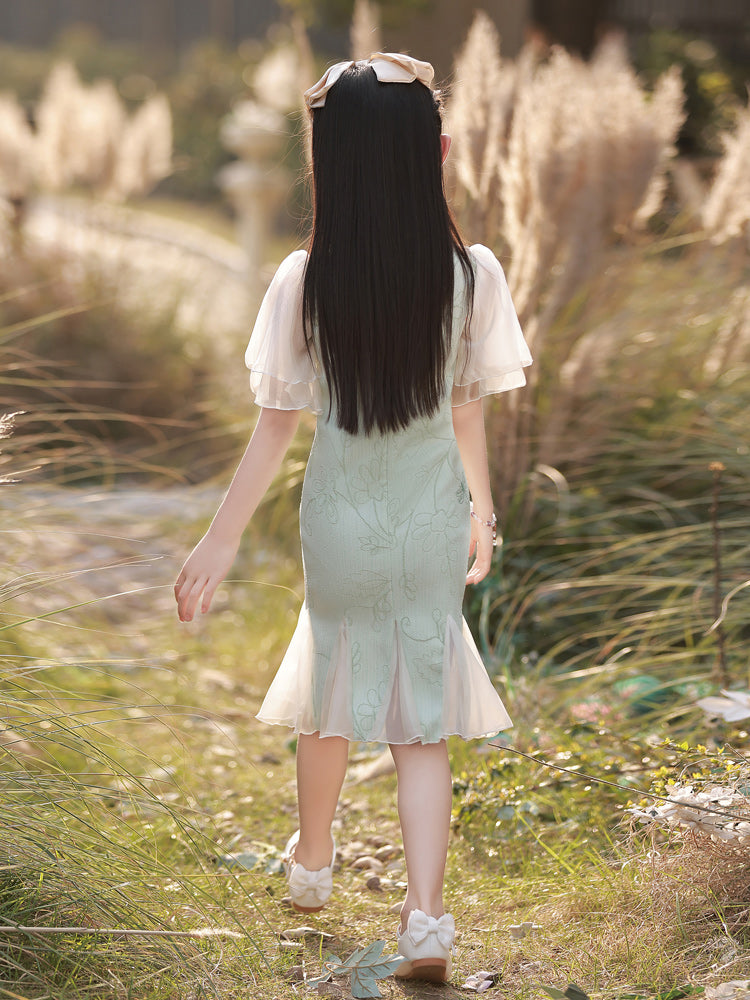 Bella - New Chinese Style Cheongsam for Girls