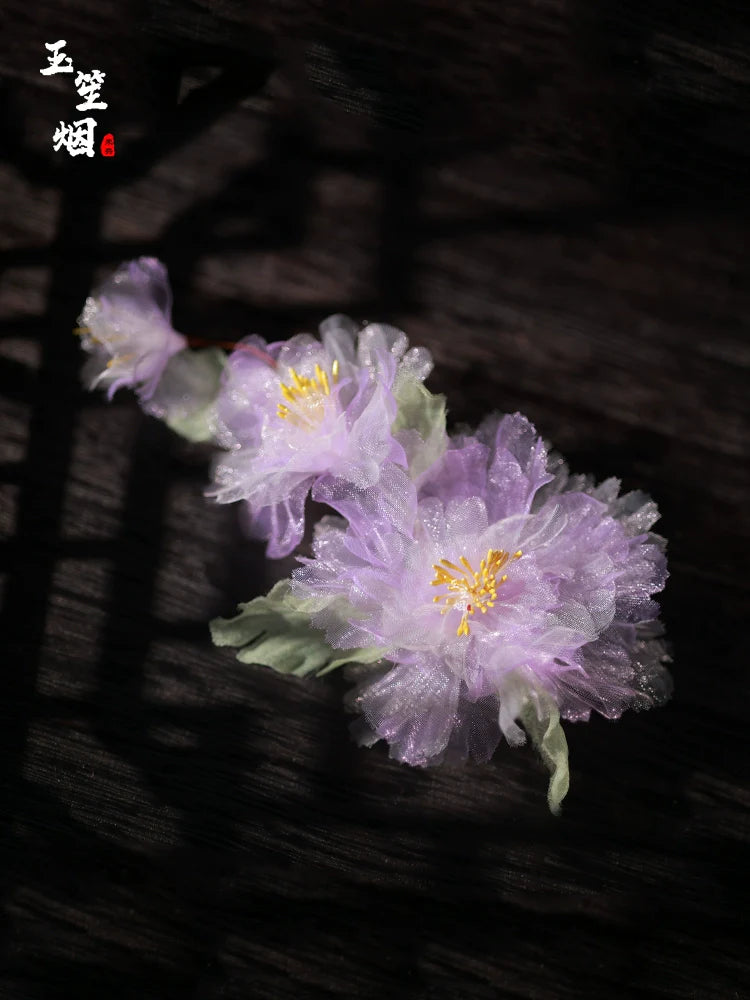 Hair Clips: Hibiscus
