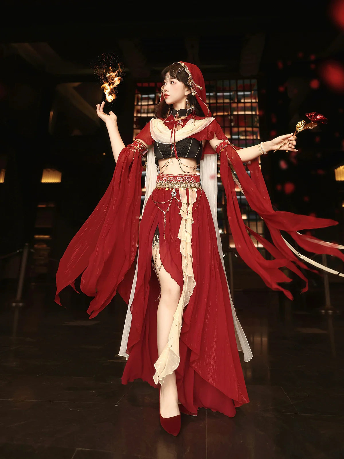 Desert Traveler - Dunhuang Fairies Feitian Tang Dynasty Costume (Preorder)