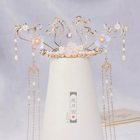 Hanfu Hair Accessories Set: Sky Phoenix