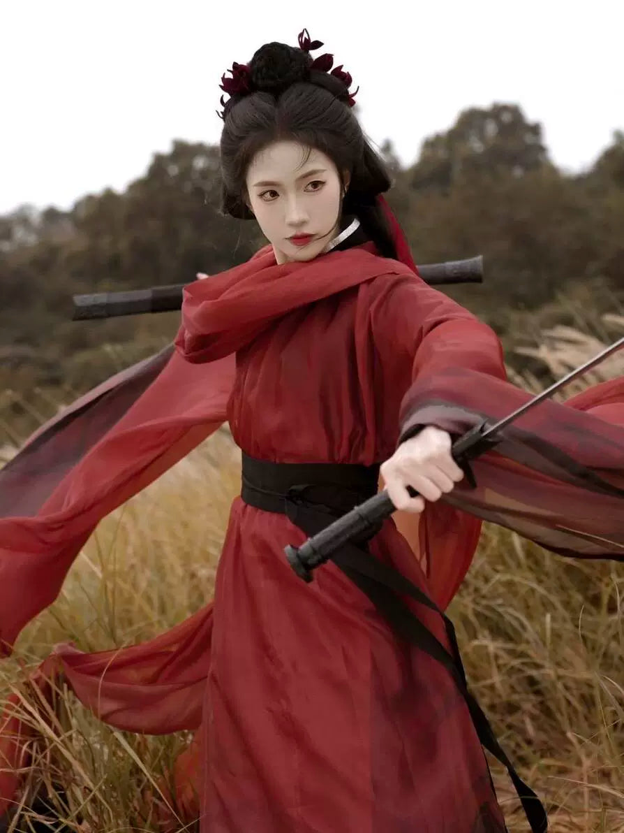 Chivalry 骑士 - Wei Jin Swordsman Style Fantasy Costume