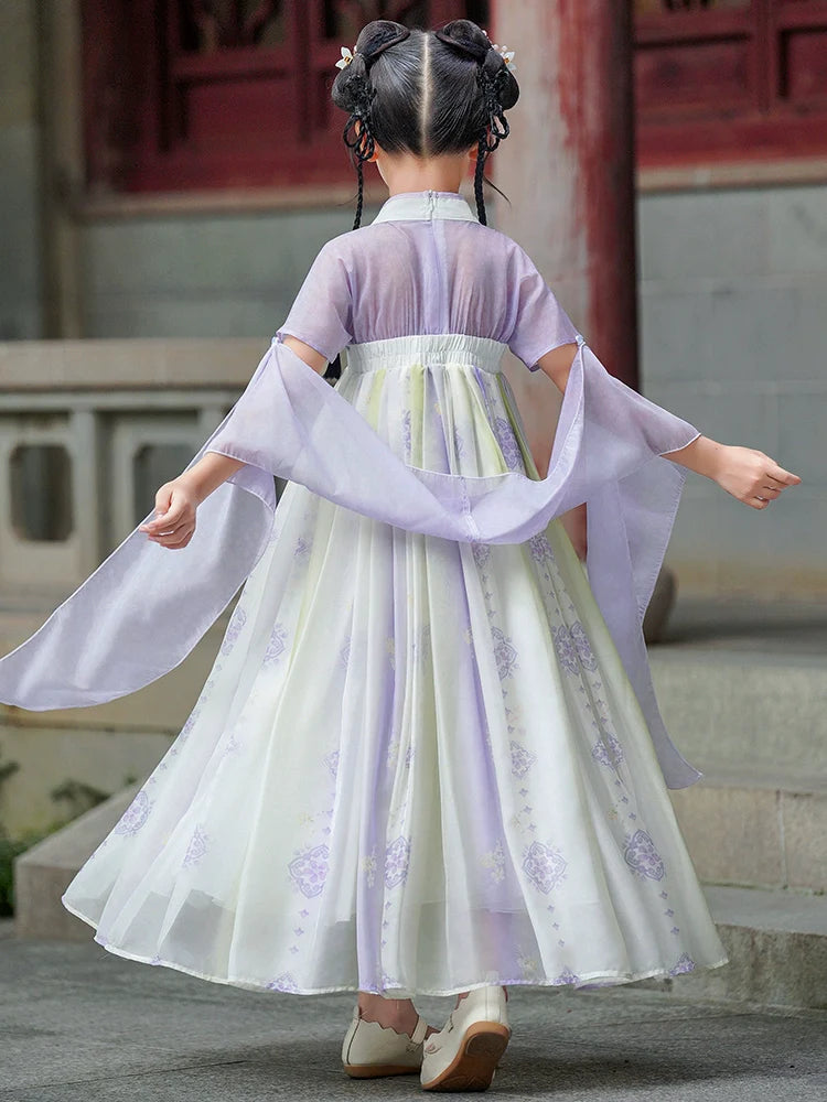 Dazzle - Tang Dynasty Hanfu Dress, Princess Costume for Girls