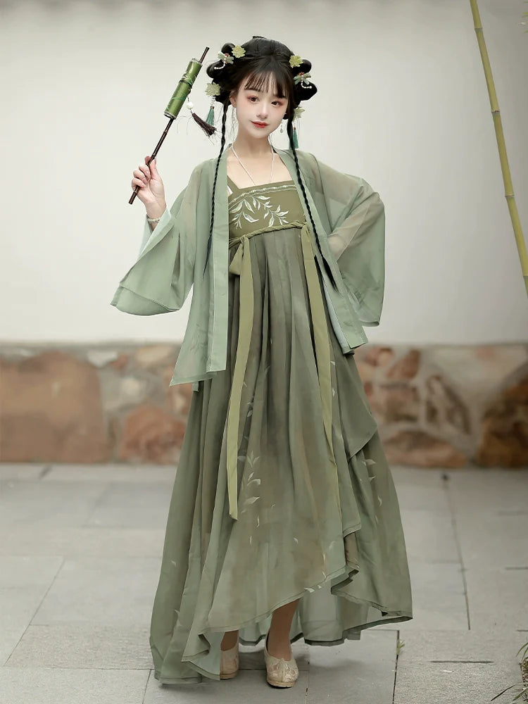 Yu Li 郁离 - Tang Dynasty Qixiong Ruqun Modern Hanfu Dress