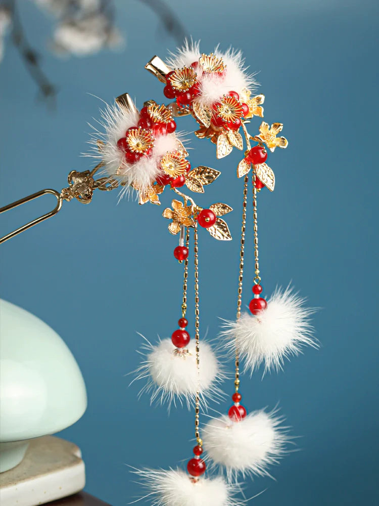 Hair Pin: Plum