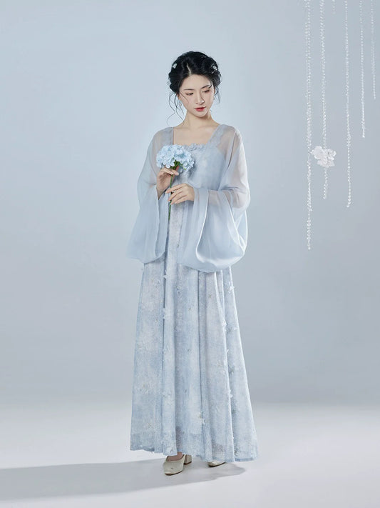 Ballet 芭蕾舞曲 - Modern Tang Dynasty Hanfu Outfit (Preorder)