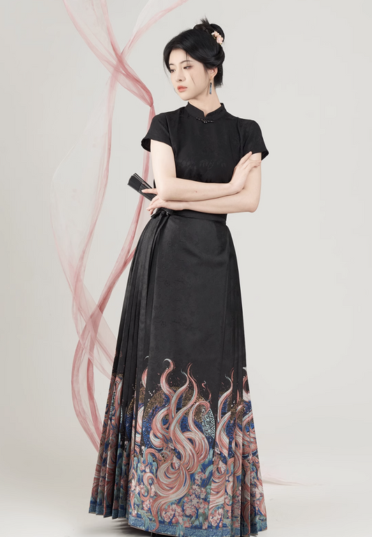 Ming Dynasty Modern Hanfu, Mamianqun, Nine Tails 九尾 (Preorder)