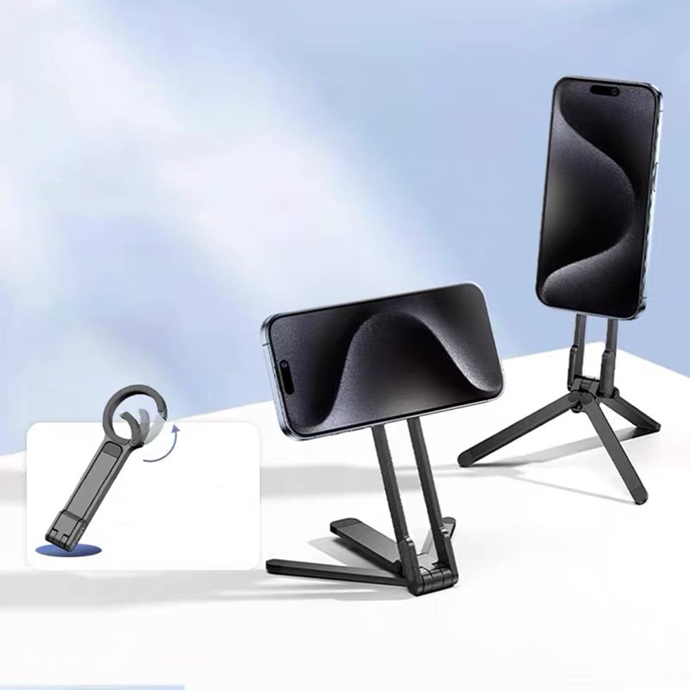 đ„HOT SALEđ„Magnetic Phone Tripod for iPhone, Portable Phone Holder Mini Tripod