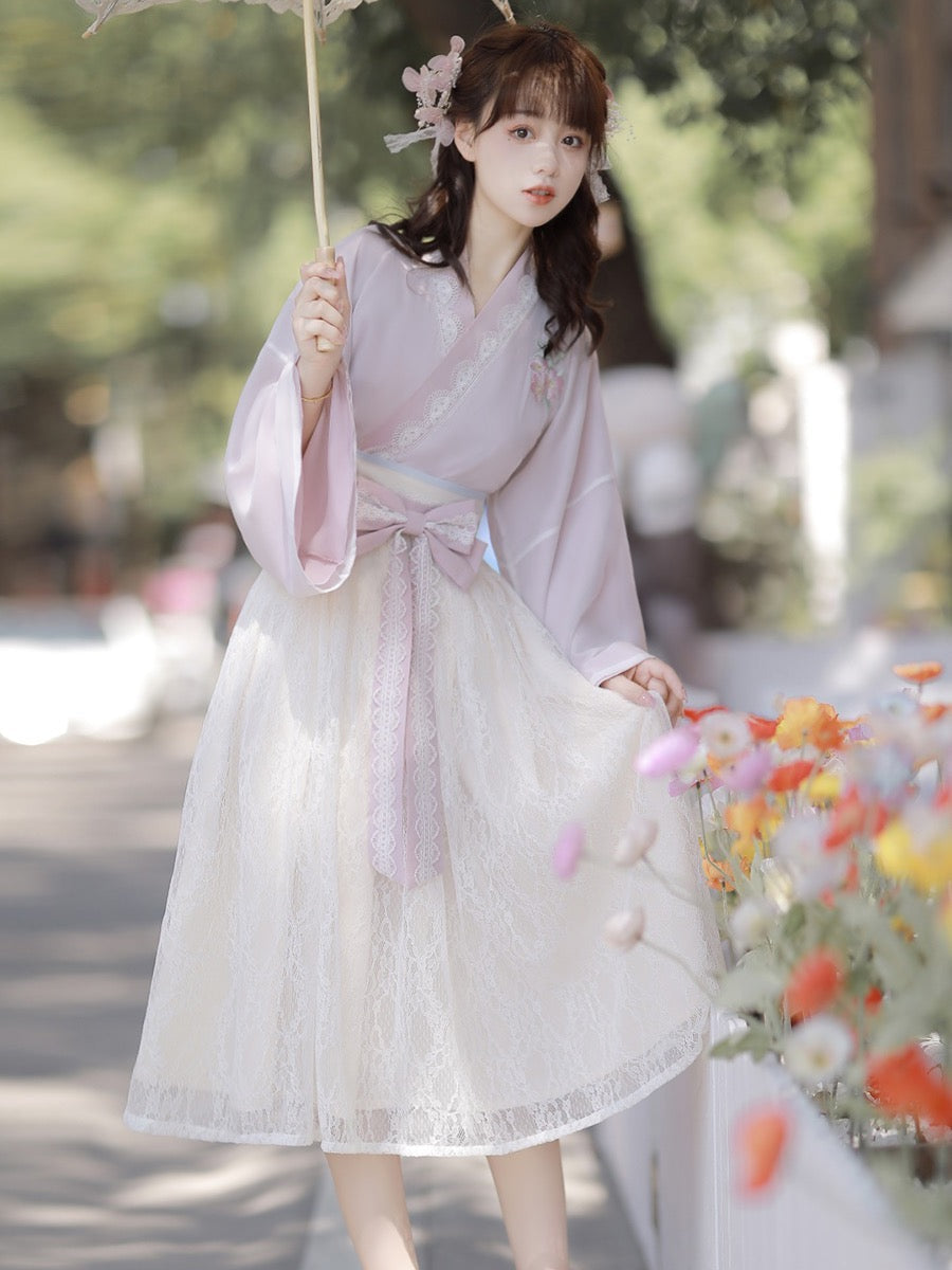 Sweetheart Modern Chinese Hanfu Dress