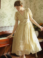 Claire's Vintage Floral Elegance Dress