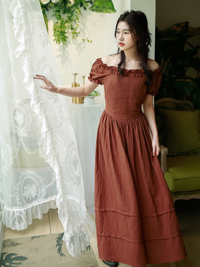 Olivia's Scarlet Serenity Dress