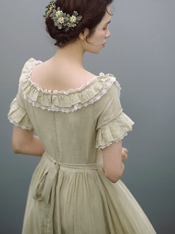 Ava's Mint Whisper Dress