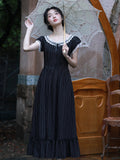 Victoria's Retro Black Elegance Dress