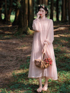 Fairy Blossom Light Pink Tiered Dress