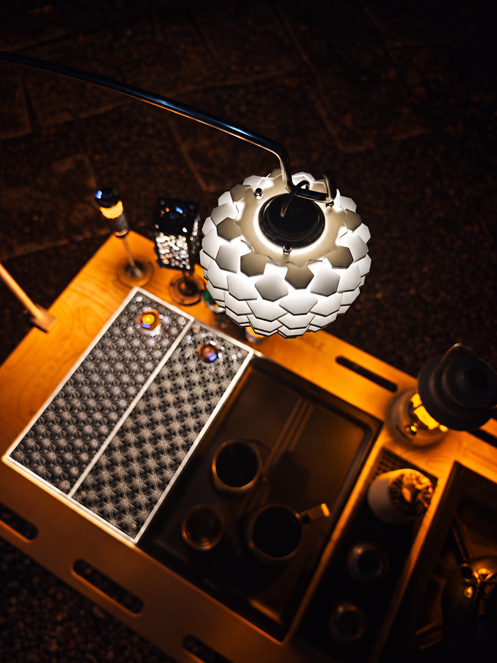 Pine Glow Camping Lantern Set