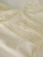 Pearl Lace Sheer Panel Top