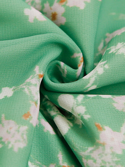 Emily's Verdant Blossom Dress