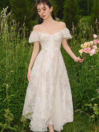 Elara's Enchanted Flower Dress