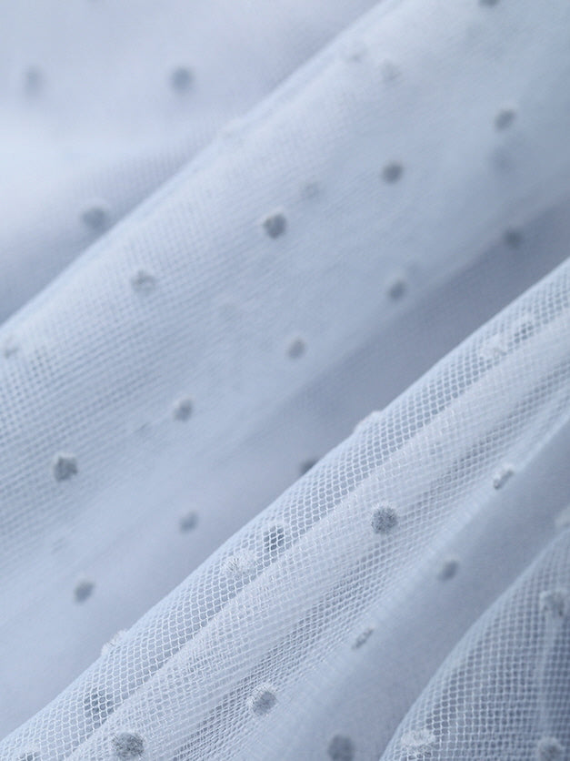 Fairy Ruffle Light Blue Tulle Dress