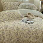 Cottage Style Cotton Floral Bedding Set