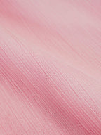 Blush Petal Frill Chiffon Dress