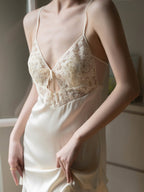 Buttercream Lace Ribbon Sleepwear
