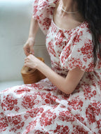 Isabella's Chic Floral Summer Dress