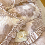 Blossom Velvet Floral Bedding Set