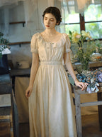 Emily's Graceful Bloom Summer Dress