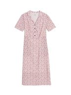 Blossom Collar Day Dress