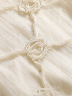 Ethereal Floral Lace Fairy Dress