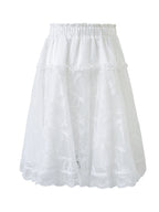 Ethereal Lace Ballet Skirt