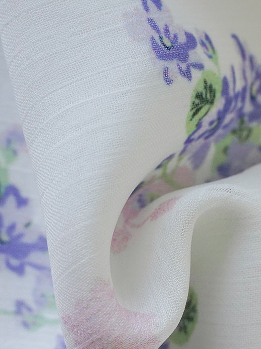 Blue Forest Floral Corset Dress