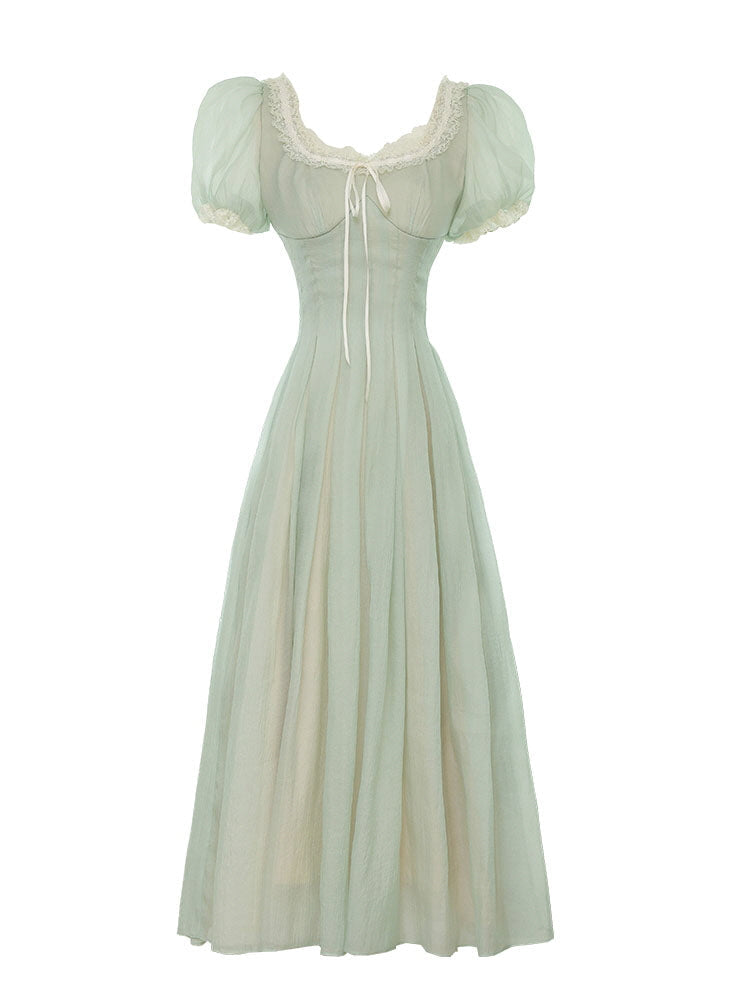 Lila's Mint Fairy Princess Dress
